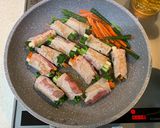 おつまみに*ネギとにんじんの豚肉巻き作り方6写真