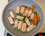 おつまみに*ネギとにんじんの豚肉巻き作り方8写真