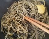 メカジキの海苔パスタ☆バター醤油味作り方8写真