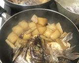 鯛のアラの煮付け★冬のこってりツヤ感作り方4写真
