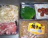 梅干焼そば作り方1写真