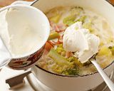 クリームチーズのベーコンチャウダー作り方7写真
