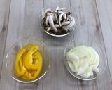 チキンソテー トマトソース煮込み作り方1写真