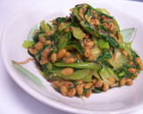 青梗菜の納豆和え♪作り方8写真
