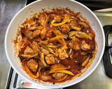 チキンソテー トマトソース煮込み作り方10写真