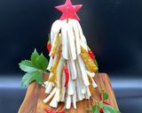 ★食べられるクリスマスツリーちくわツリ〜作り方14写真