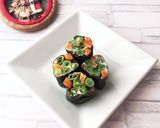 いんげんたらこバター海苔巻き作り方4写真