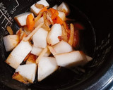 牛肉と大根の炊飯器煮込み☆出稼ぎメシ作り方2写真