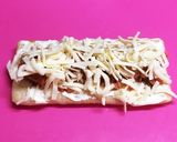 薄揚げキムチチーズのっけ焼き作り方3写真