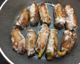 豚肉パプリカ巻き♪おろし大根ゆず仕立て作り方4写真
