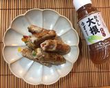 豚肉パプリカ巻き♪おろし大根ゆず仕立て作り方5写真