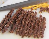 チョコアーモンドポッキーでXmasケーキ作り方19写真