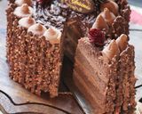 チョコアーモンドポッキーでXmasケーキ作り方31写真