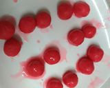 お惣菜白花豆から作るおせちのサクランボ作り方7写真