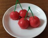 お惣菜白花豆から作るおせちのサクランボ作り方8写真