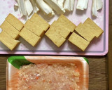 厚揚げとつくねのすき焼き煮作り方1写真