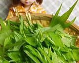 リカちゃん♡水菜もずく山芋しゃぶしゃぶ鍋作り方4写真