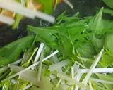リカちゃん♡水菜もずく山芋しゃぶしゃぶ鍋作り方5写真