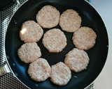 簡単節約☆厚揚げ入り照り焼きハンバーグ。作り方4写真