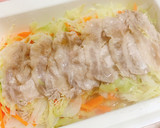わたしのお料理で野菜たっぷり簡単蒸しゃぶ作り方3写真