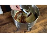 ブッシュドノエル＊クリスマスチョコケーキ作り方8写真