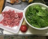 豚肉の常温しゃぶサラダ作り方1写真