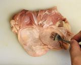 タレが絶品☆照り照りトリのステーキ作り方1写真