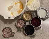 ピンクのシュトーレン　覚書メモ作り方1写真