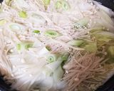 美味♡白菜鍋(+長ネギ)+簡単添え物☆作り方5写真