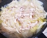 美味♡白菜鍋(+長ネギ)+簡単添え物☆作り方8写真