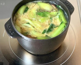 身体温まる【青梗菜と卵のとろみスープ】作り方4写真
