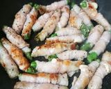 お弁当★アスパラとモッツァレラの肉巻き作り方3写真