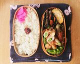 お弁当★アスパラとモッツァレラの肉巻き作り方6写真