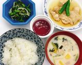 【病院】揚げ鶏と豆腐の炊き合わせ【給食】作り方6写真