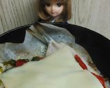 リカちゃん♡うるめいわしピザꕤ…˖*作り方7写真