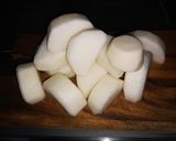 圧力鍋で！里芋と大根と鶏肉の煮物作り方1写真