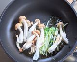白子と水菜のゆず豆乳クリームパスタ作り方5写真