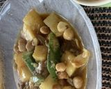 長芋と豚肉の味噌カレー煮作り方6写真