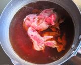 甘酢醤油たれの梅豚しゃぶ作り方2写真