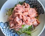 甘酢醤油たれの梅豚しゃぶ作り方6写真