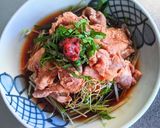 甘酢醤油たれの梅豚しゃぶ作り方7写真