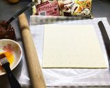 パイ生地1枚で６個の簡単ミニアップルパイ作り方3写真