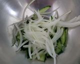 蒸しホタテの味ぽんマヨサラダ★作り方1写真