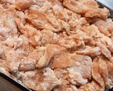 水晶鶏の鍋 (鳥むね肉)作り方4写真