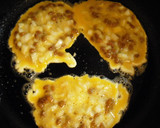 納豆としゃりしゃり玉ねぎの玉子焼き作り方2写真