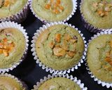 ♬クリームチーズin餡入り抹茶マフィン♬作り方4写真