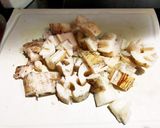 レンコンと鶏もも肉のピリ辛柚子胡椒炒め作り方1写真