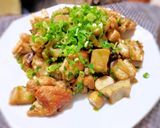 レンコンと鶏もも肉のピリ辛柚子胡椒炒め作り方7写真