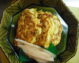 納豆としゃりしゃり玉ねぎの玉子焼き作り方4写真