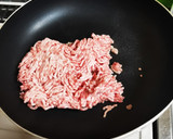 デカそぼろの白ネギまみれ炒め作り方3写真